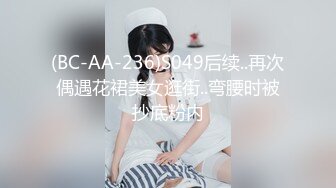 (BC-AA-236)S049后续..再次偶遇花裙美女逛街..弯腰时被抄底粉内